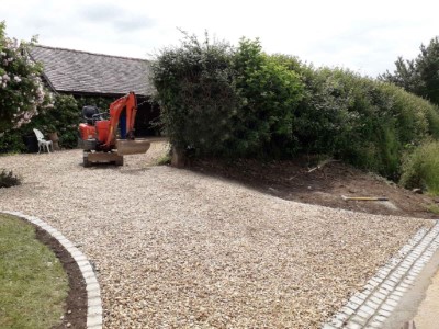 New Gravel Driveway in Redhill